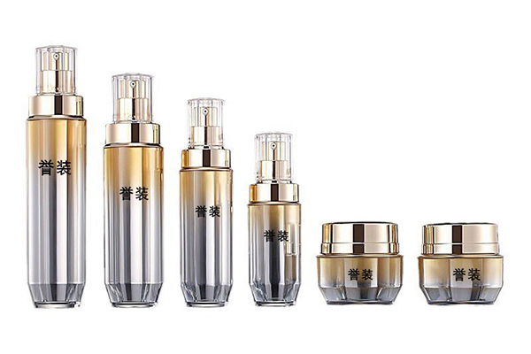 New Hexagonal Lotion Bottle Cream Bottle 100ml Spray Bottle Acrylic Skin Care Product Set Cosmetic Bottle