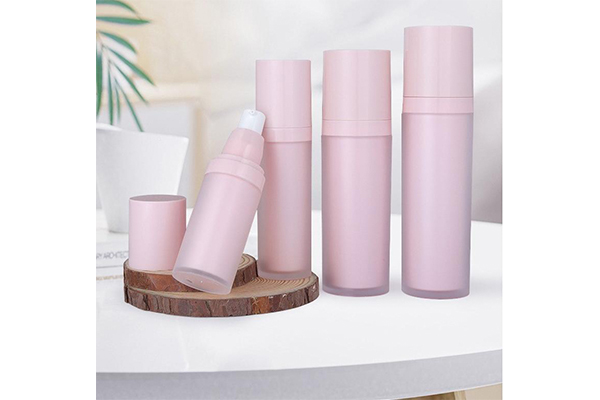 Lotion Bottle 120ml Essence Bottle Pink Double-Layer Plastic Cream Sub-Bottle Cosmetic Acrylic Set Bottle