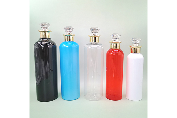 Spot 24 Teeth Transparent Round Shoulder Essence Lotion Bottle 120/150/300ml High-end Cosmetics Sub-bottle Wholesale